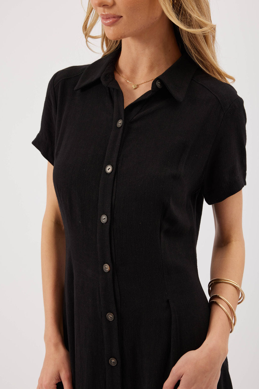 nikki midi dress Nikki Midi Dress M / Black