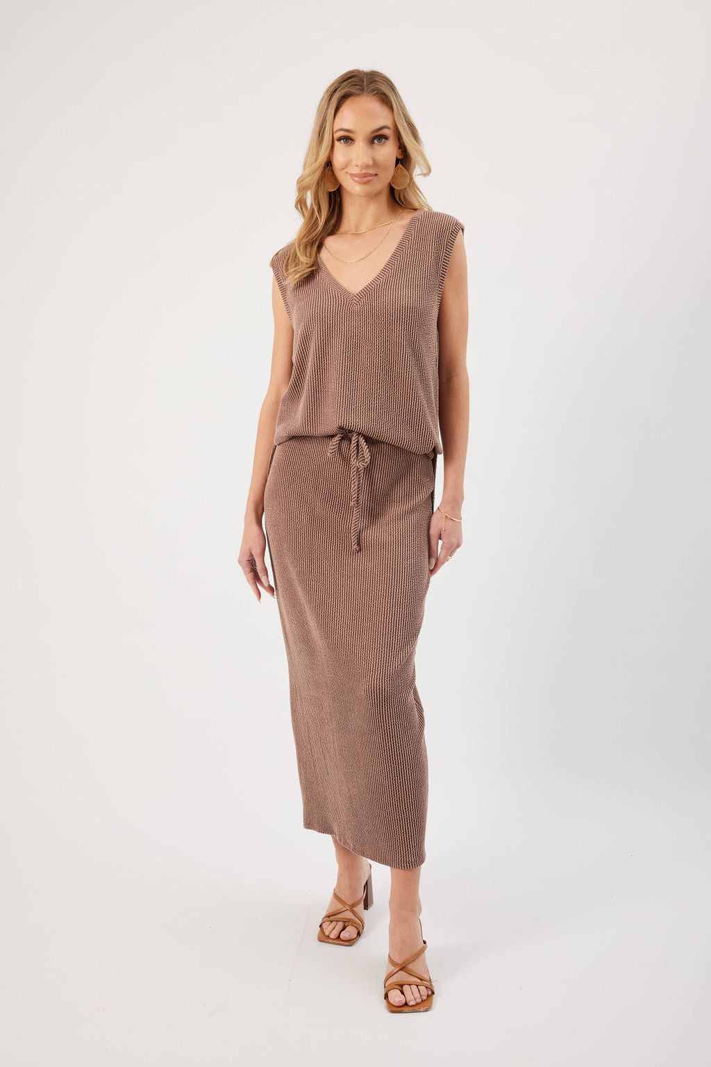 kaya midi dress Kaya Midi Skirt XL / Peppercorn
